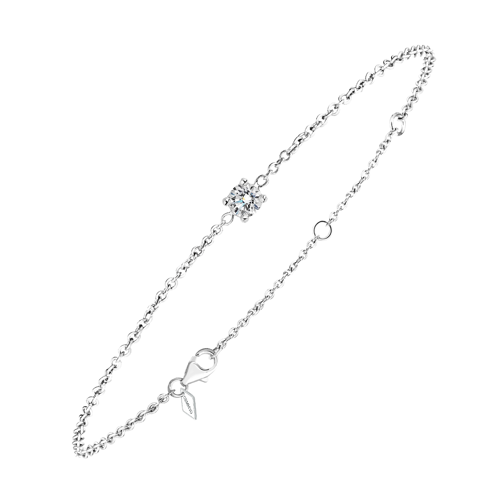 Bracelet White gold Diamond Lady 1