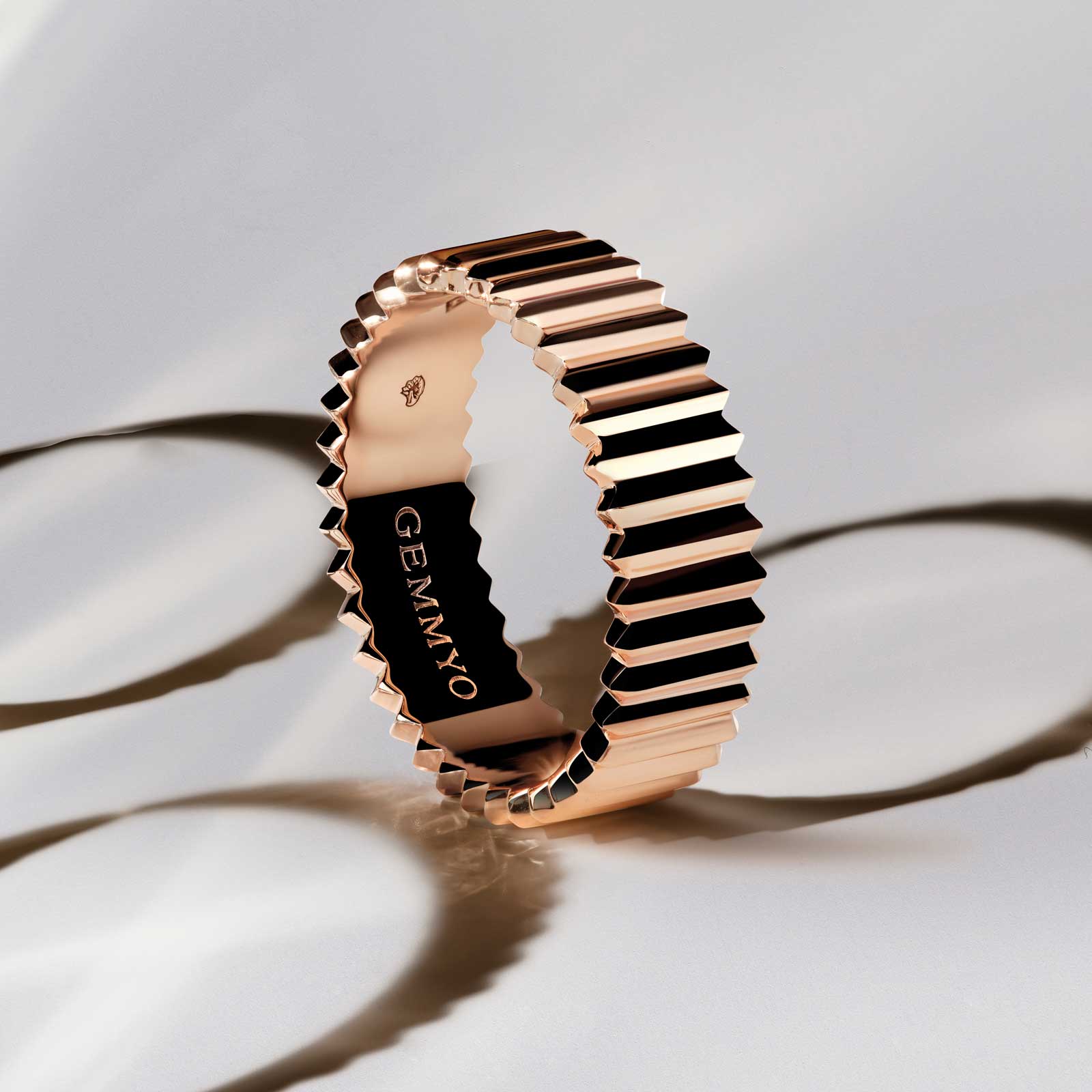 Ring Rose gold Entaille M 3