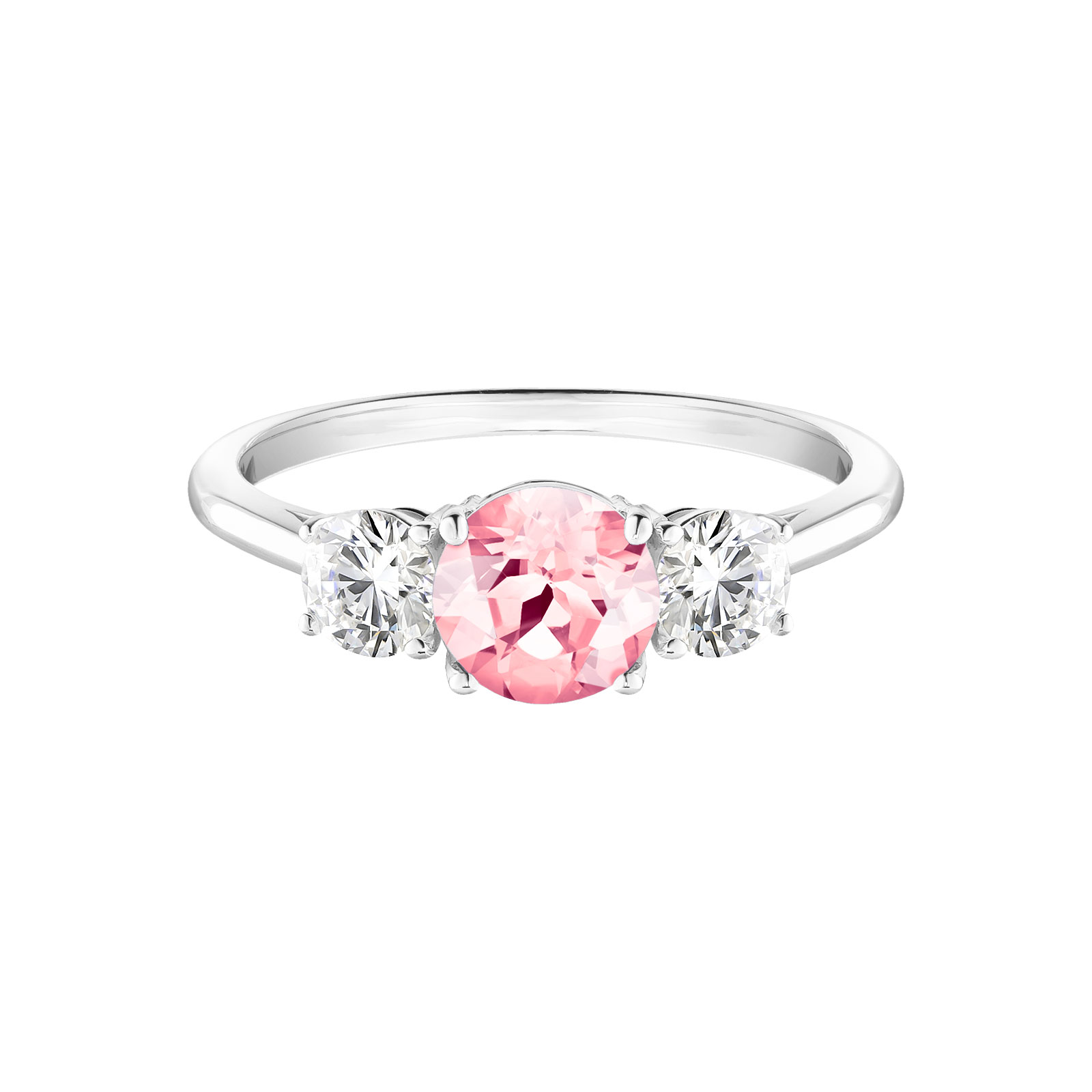 Bague Or blanc Tourmaline Little Lady Duo 1