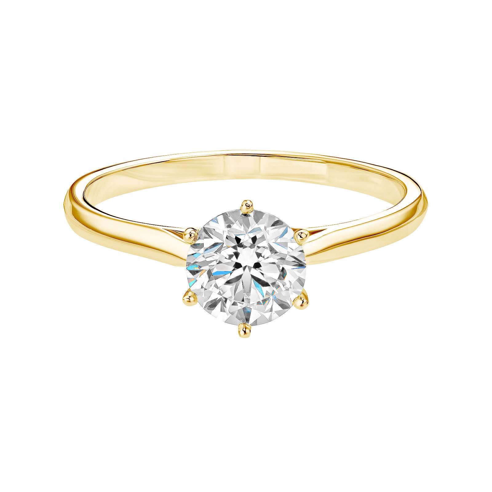 Ring Gelbgold Diamant Lady 1