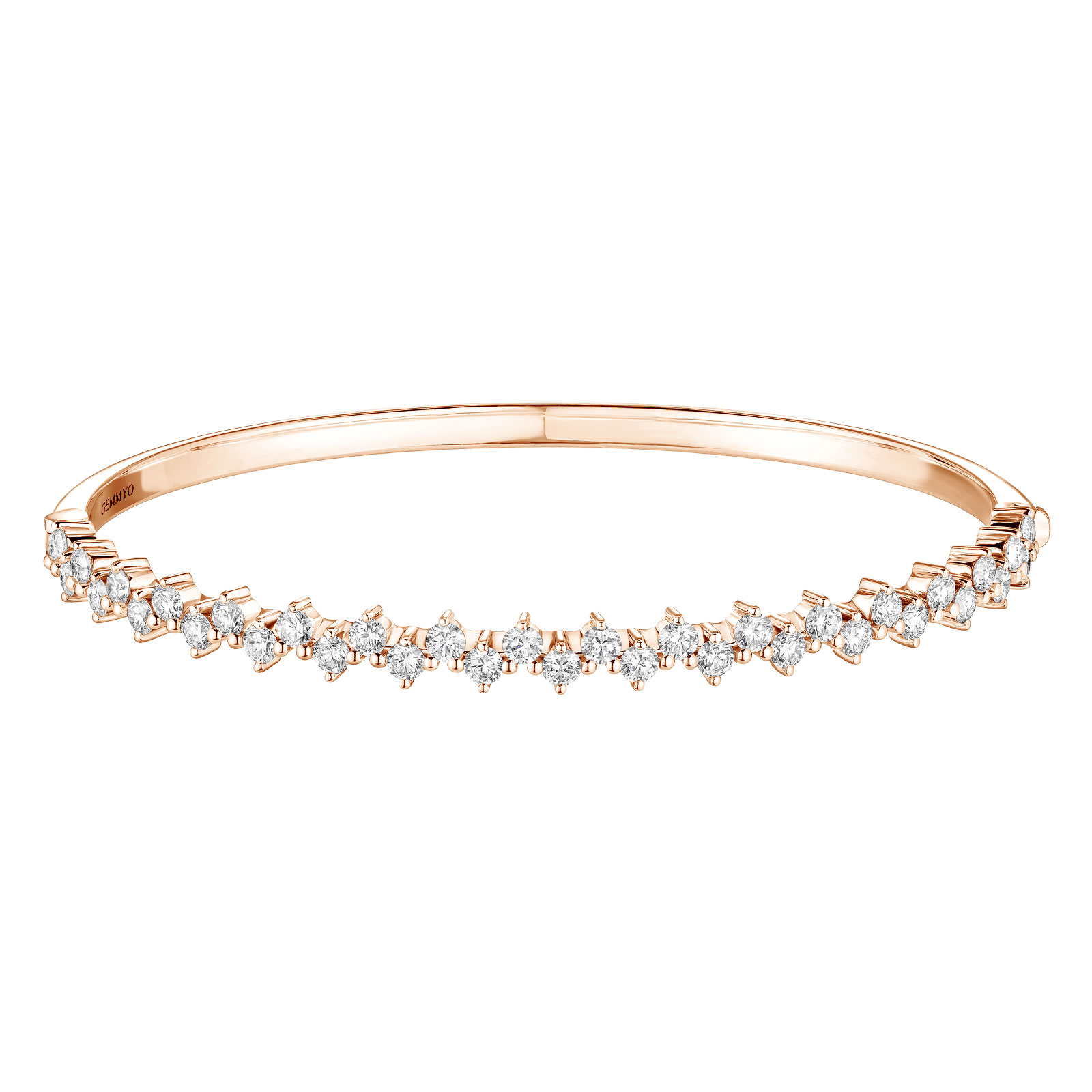 Bracelet Or rose Diamant Paris 1901 M 1