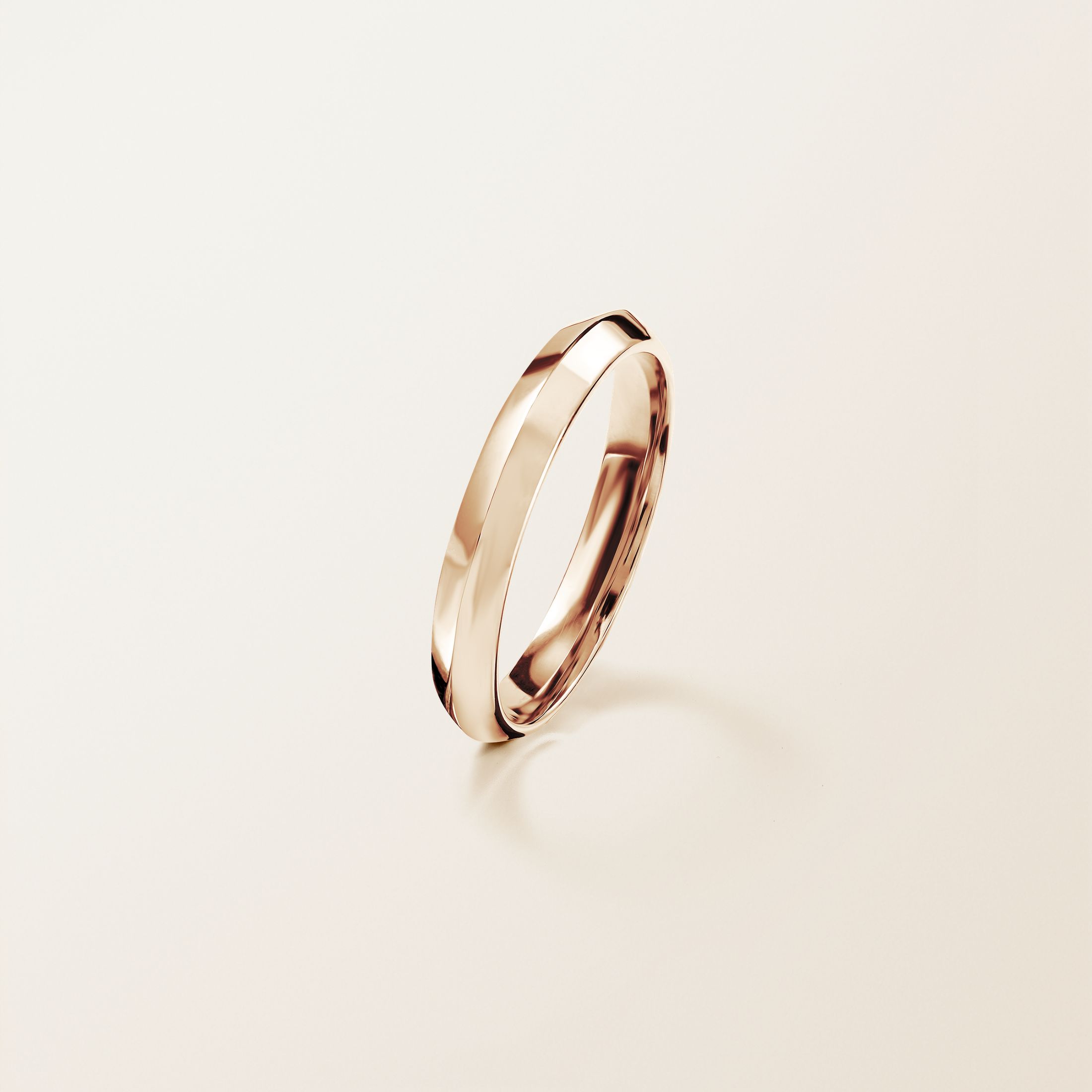 Alliance Or rose Thésée Love 3,5 mm