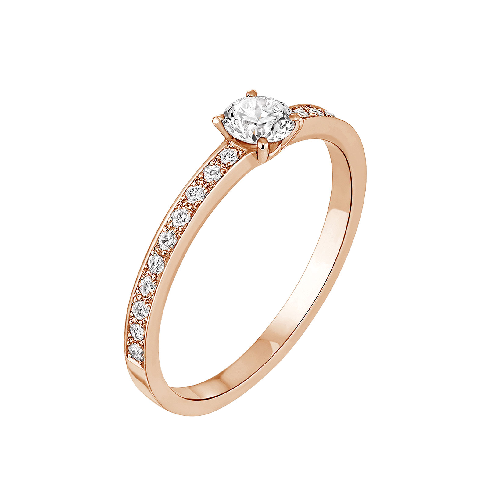 Ring Roségold Diamant Milady 1