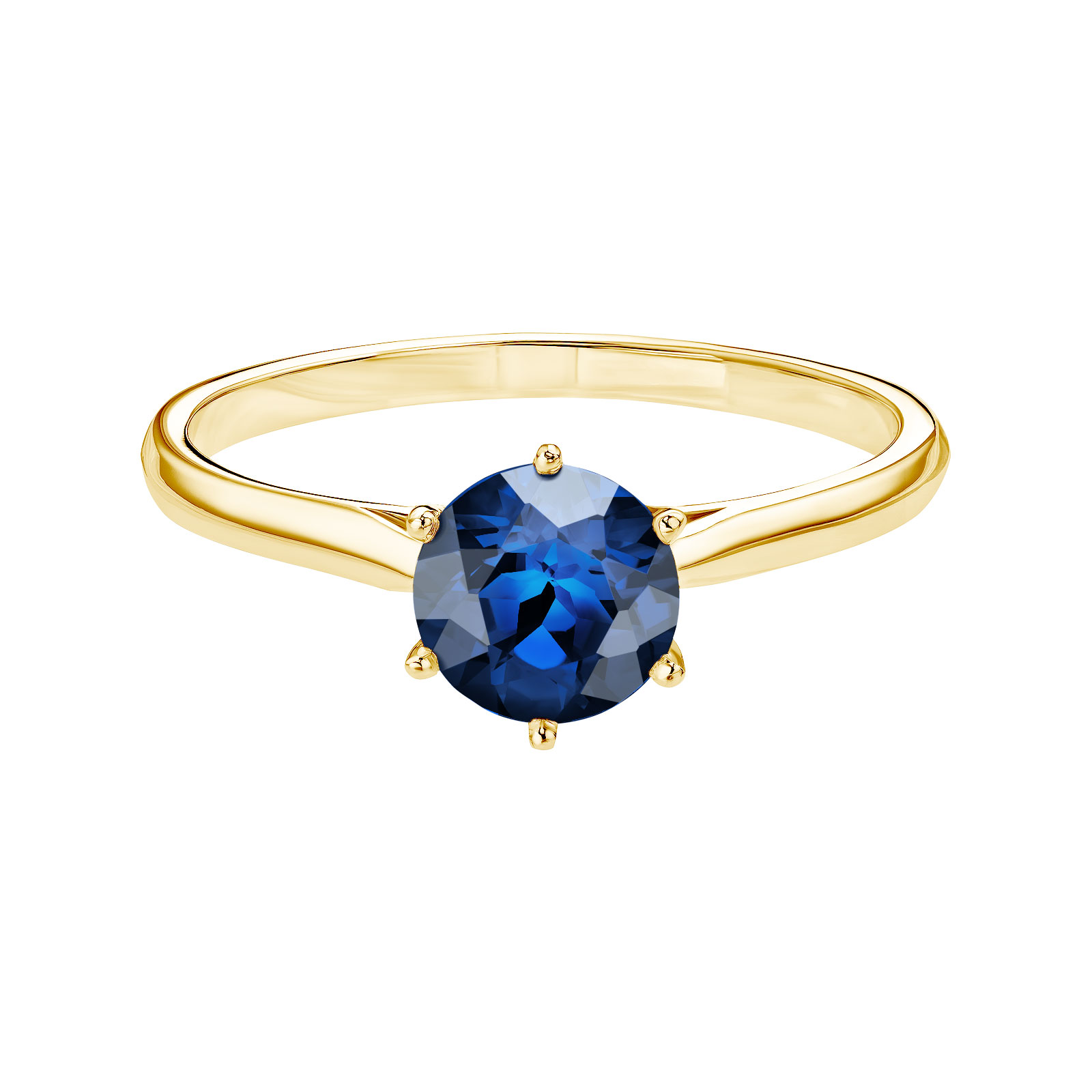 Ring Yellow gold Sapphire Lady 1