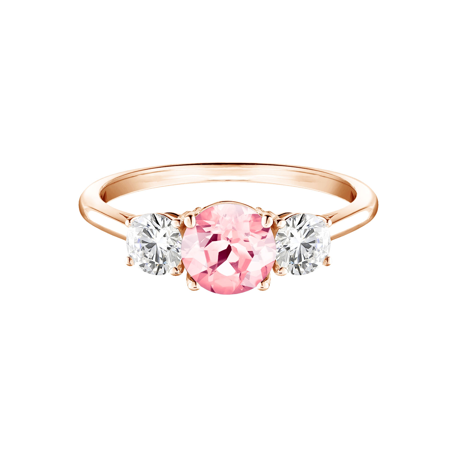 Ring Rose gold Tourmaline Little Lady Duo 1