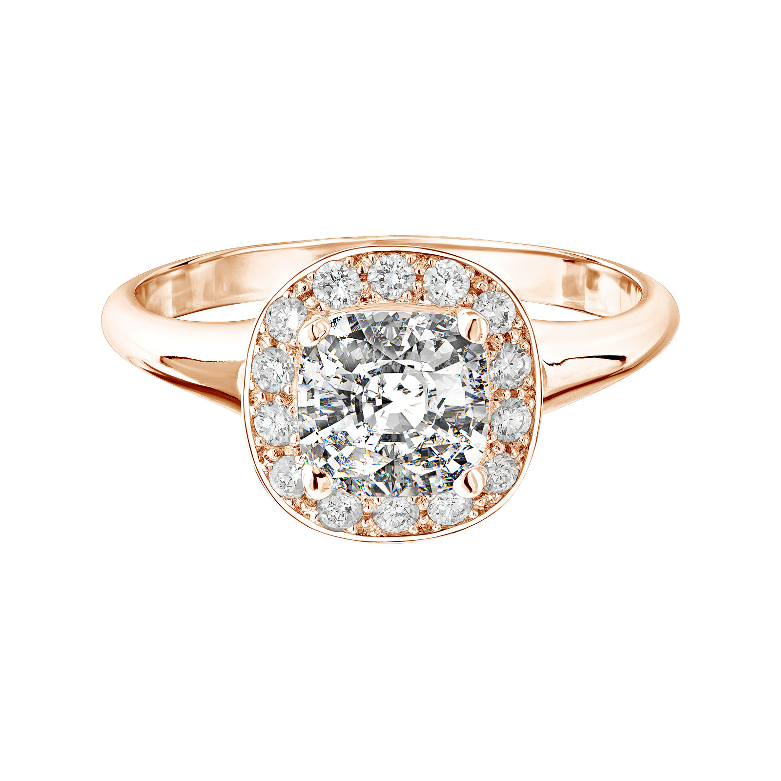Ring Roségold Diamant Mada 1
