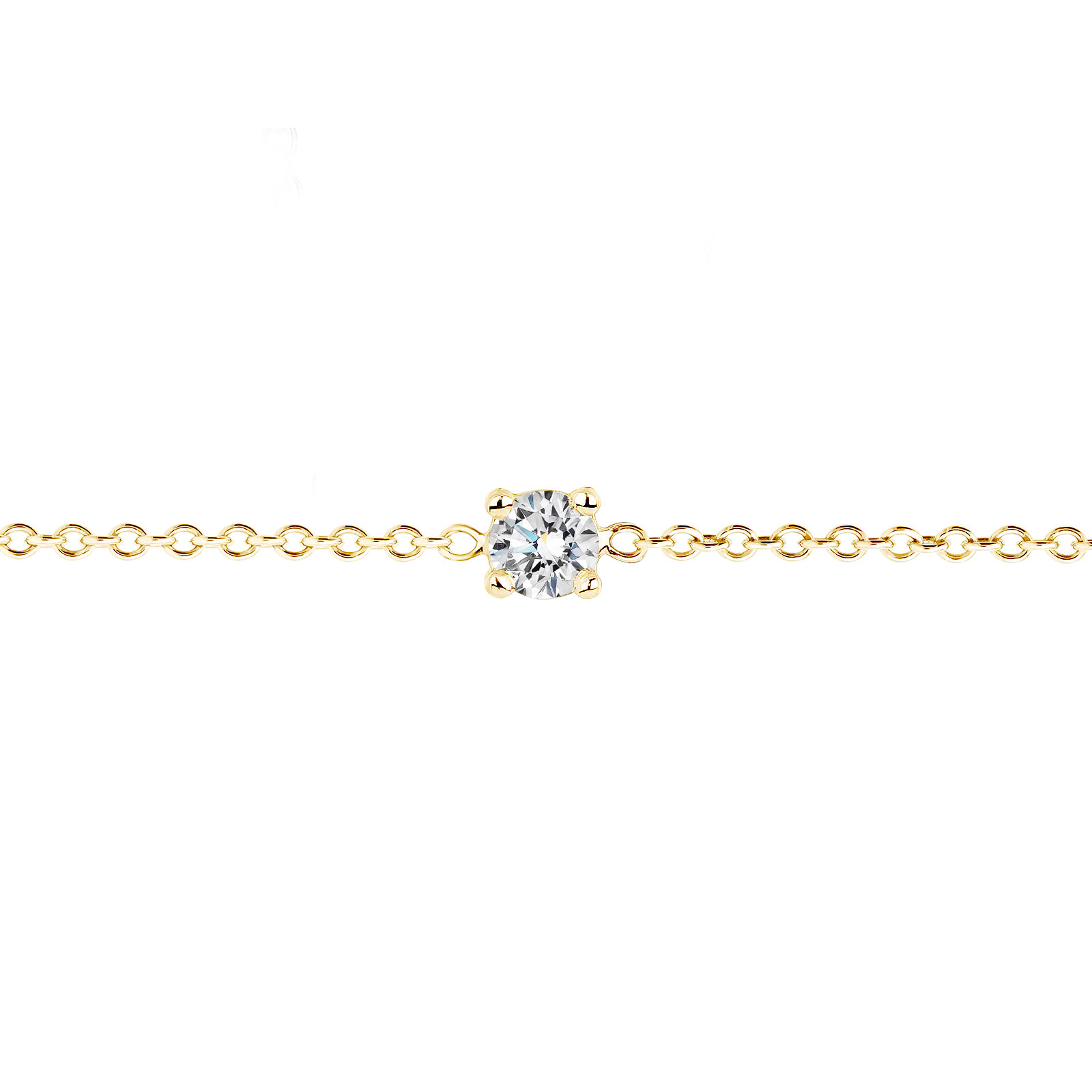 Bracelet Or jaune Diamant Lady