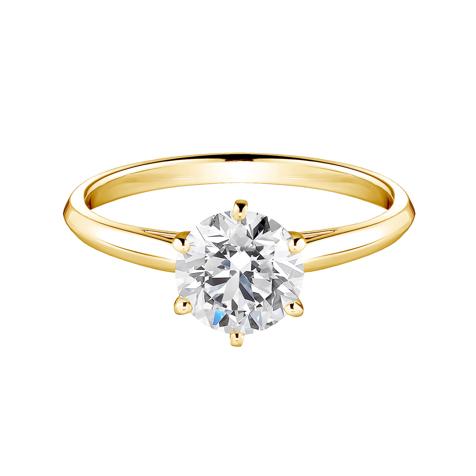 Ring Gelbgold Diamant Lady 1,2 ct 1