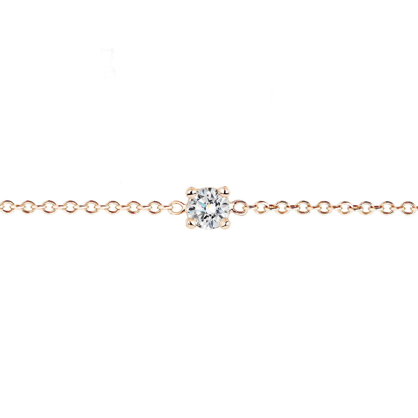 Bracelet Or rose Diamant Lady Alta