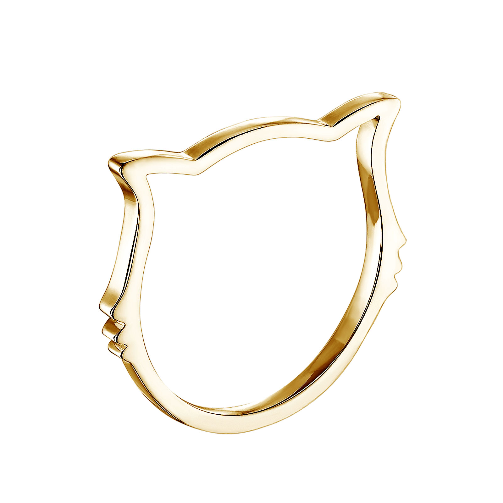 Ring Gelbgold Miaou 1
