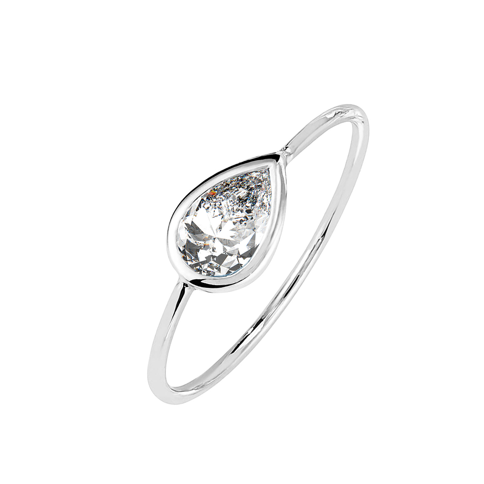 Ring Weißgold Diamant Gemmyorama 1