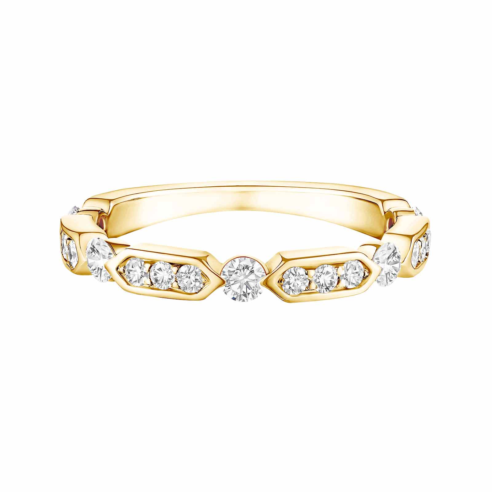 Ring Gelbgold Diamant MET L 1