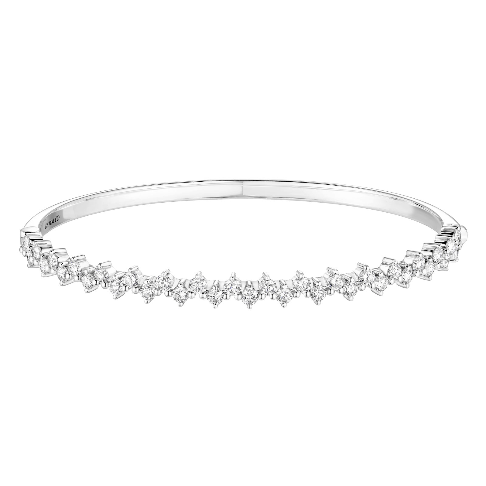 Bracelet Or blanc Diamant Paris 1901 M 1