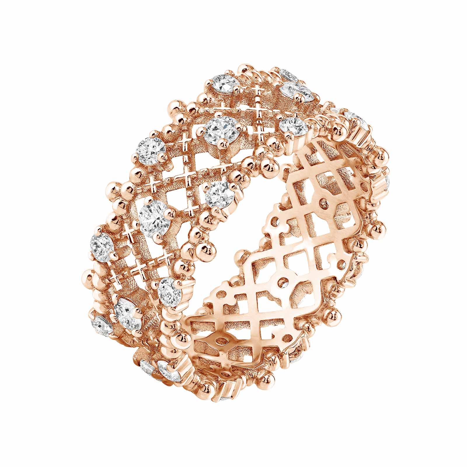 Ring Roségold Diamant Little RétroMilano Prima 1