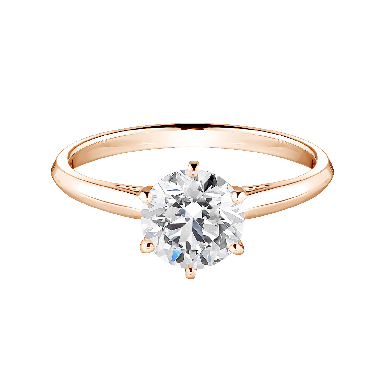 Ring Roségold Diamant Lady 1,2 ct 1